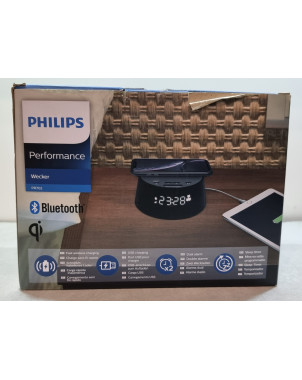 Zegar budzik Philips PR702/12 czarny Bluetooth
