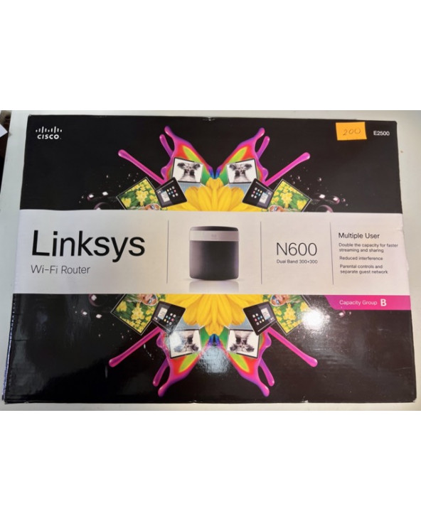 Linksys E2500 N600 Dual-Band WiFi Route