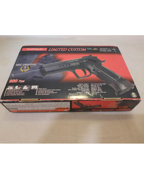 Pistolet CyberGun Tanfoglio Limited Custom 4.5 mm BB's CO2