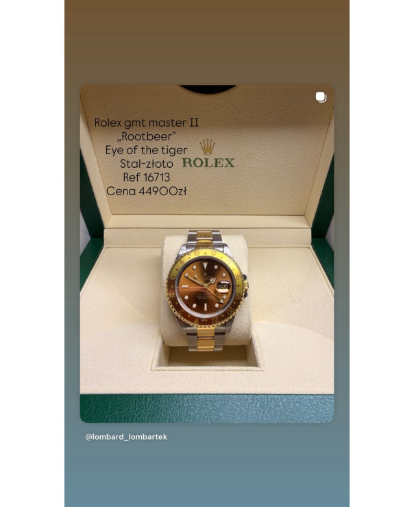 Rolex gmt master II Rootbeer Eye of the tiger