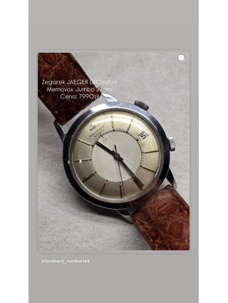 Zegarek Jaeger LeCoultre Memovox Jumbo 37mm