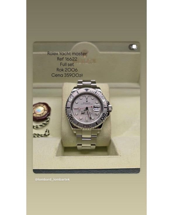 Rolex Yacht master Ref 16622 2006 r.