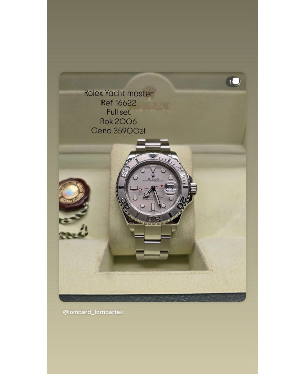 Rolex Yacht master Ref 16622 2006 r.
