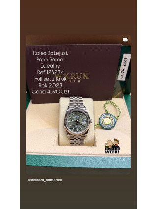 Rolex Datejust Palm 36mm Ref.126234