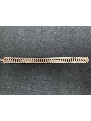 Złota bransoletka próby 585 waga 16,9g długość 29cm