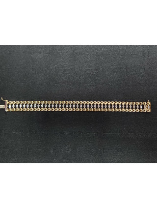 Złota bransoletka próby 585 waga 16,9g długość 29cm