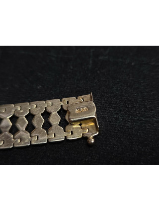 Złota bransoletka próby 585 waga 16,9g długość 29cm