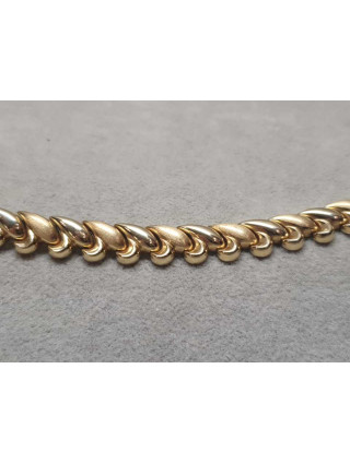 Złota kolia pr.585 35,3g 45cm