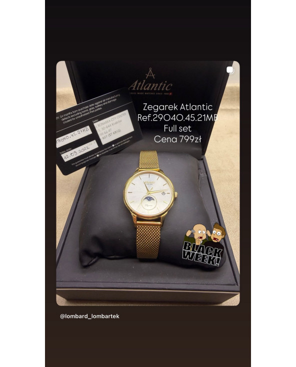 Zegarek Atlantic Ref.29040.45.21MB