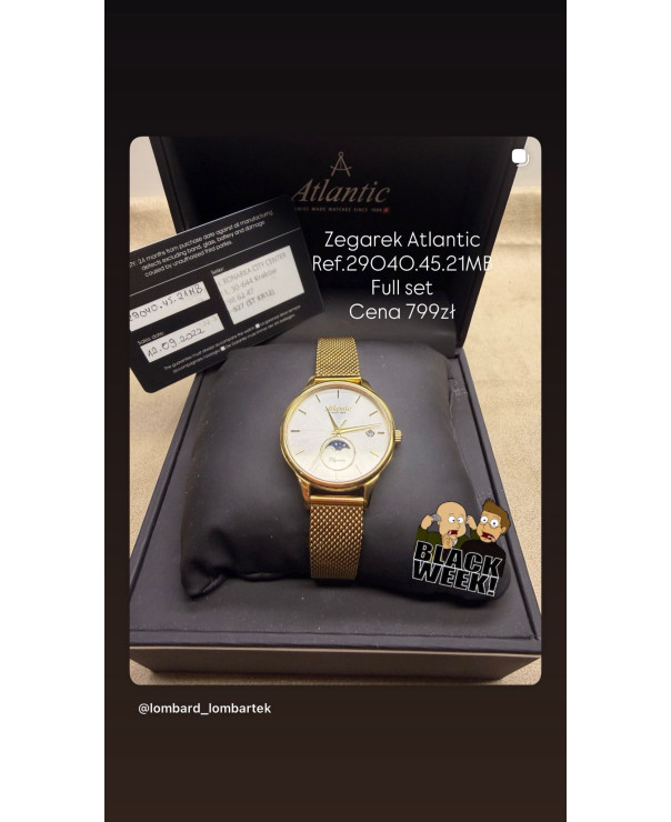 Zegarek Atlantic Ref.29040.45.21MB