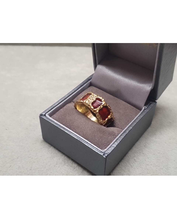 Złota obrączka pr.750 12,45g R16