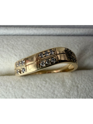 Złoty pierścionek pr.585 (14k) 3,54g/Kraków Starowiślna 50