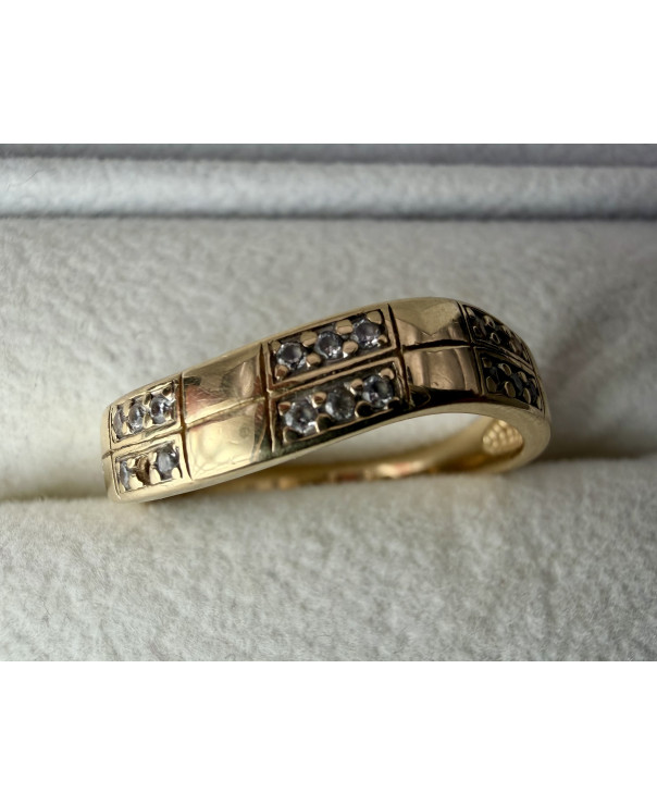 Złoty pierścionek pr.585 (14k) 3,54g/Kraków Starowiślna 50