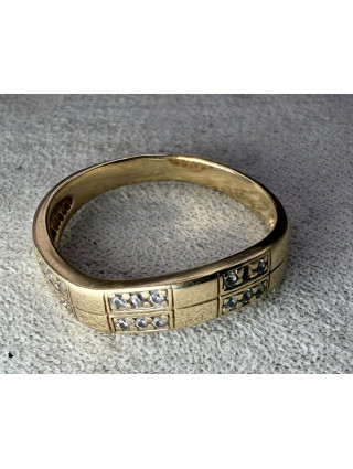 Złoty pierścionek pr.585 (14k) 3,54g/Kraków Starowiślna 50