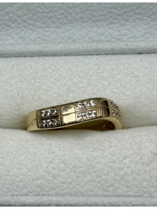 Złoty pierścionek pr.585 (14k) 3,54g/Kraków Starowiślna 50