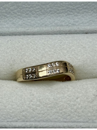 Złoty pierścionek pr.585 (14k) 3,54g/Kraków Starowiślna 50