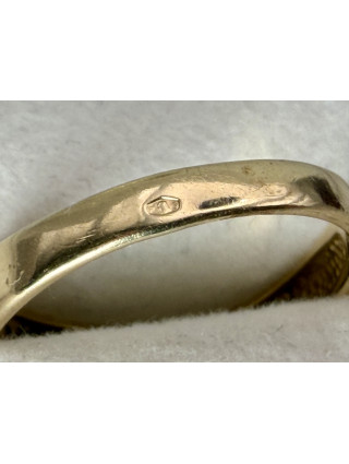 Złoty pierścionek pr.585 (14k) 3,54g/Kraków Starowiślna 50
