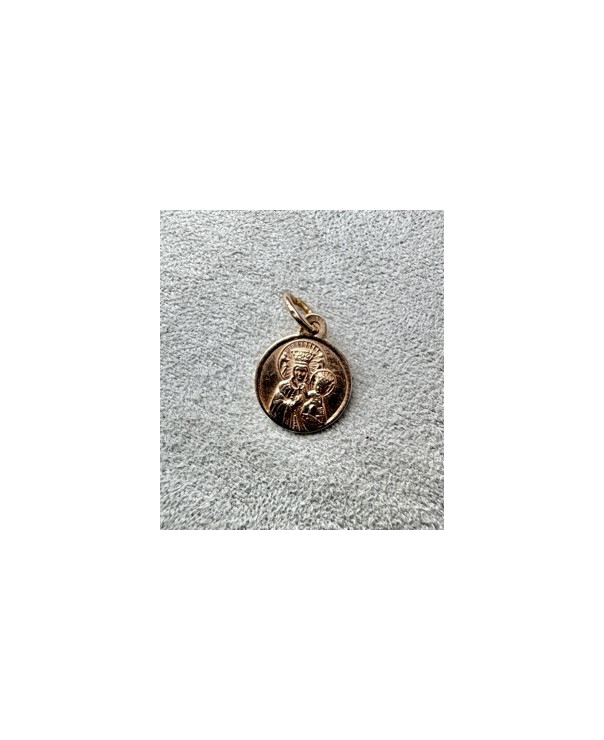 Złoty medalik z Matką Boską 0,77g