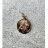 Złoty medalik z Matką Boską 0,77g