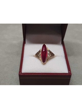 Złoty pierścionek pr.585 4,28g R19