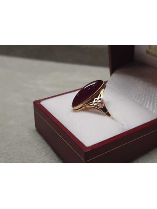 Złoty pierścionek pr.585 4,28g R19