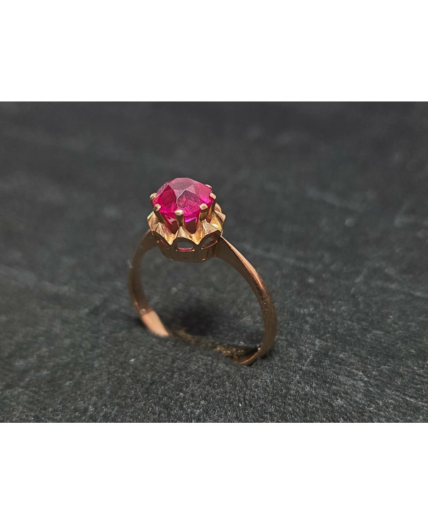 Złoty pierścionek pr.583 rozmiar 21 waga 2,97g Kraków W