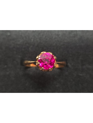 Złoty pierścionek pr.583 rozmiar 21 waga 2,97g Kraków W