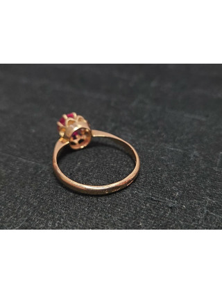 Złoty pierścionek pr.583 rozmiar 21 waga 2,97g Kraków W