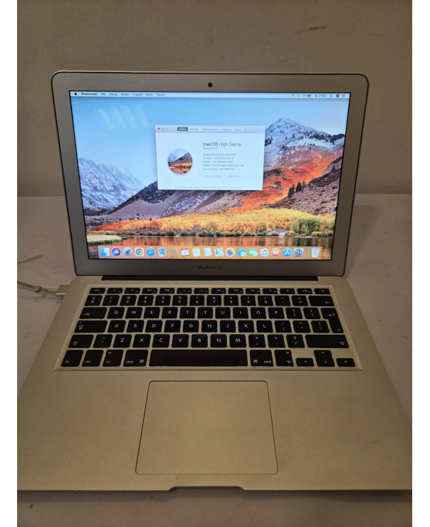 MacBook Air A1466 13" i5 4GB 256GB używany ładowarka