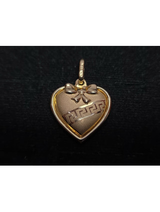 Złota zawieszka pr.585 14k waga 1,7g używana Matka Boska serce Kraków W