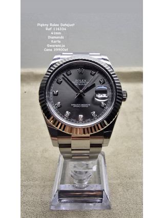 Rolex Datejust Ref 116334 Diamonds 41mm