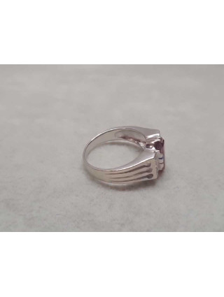 Złoty pierścionek z białego złota próba 585 5,09g R14