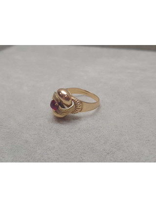 Złoty pierścionek pr.750 6,16g R22