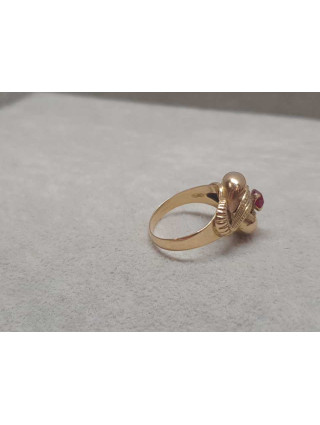 Złoty pierścionek pr.750 6,16g R22