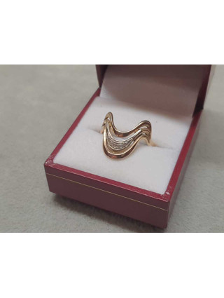 Złoty pierścionek próby 585 3,43g R20