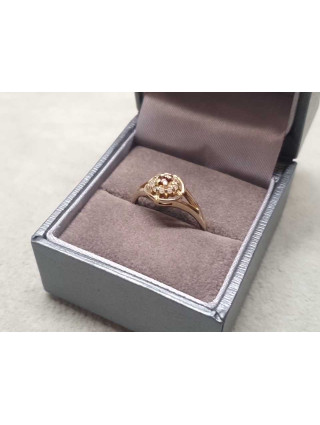 Złoty pierścionek próby 585 2,57g R14