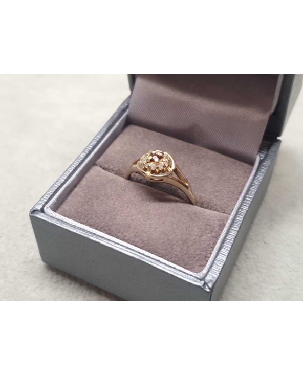 Złoty pierścionek próby 585 2,57g R14