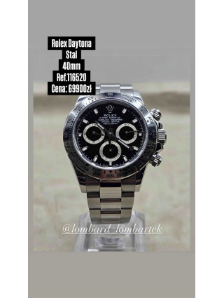 Rolex Daytona Stal 40mm Ref.116520